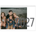 Calendario personalizado doble A4 — Meses numerados [portada]