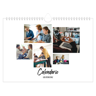 Calendario A4 horizontal — Este(a) soy yo [portada]