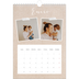 Calendario personalizado A4 — Calendario scrapbook [Enero]