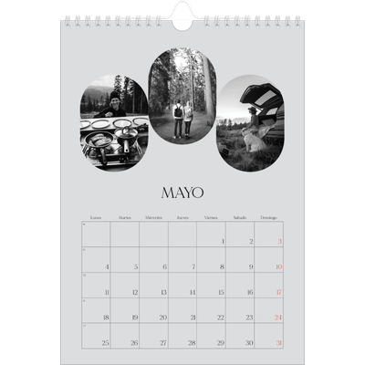 Calendario personalizado A4 — Ruta de aventuras [portada]