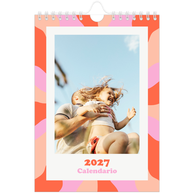 Calendario personalizado A5 — Juego de patrones [portada]