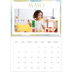 Calendario personalizado doble A4 — Efecto pincel [portada]