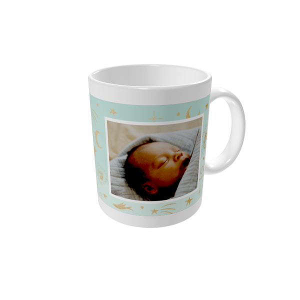 Tazas personalizadas — Estrellas, luna y magia