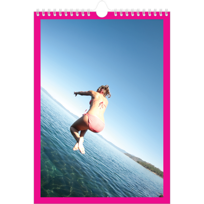 Calendario personalizado A4 — Brillante y llamativo [portada]