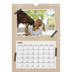 Calendario personalizado A4 — Cinta adhesiva craft [Enero]