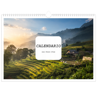 Calendario A3 horizontal — La historia completa [portada]