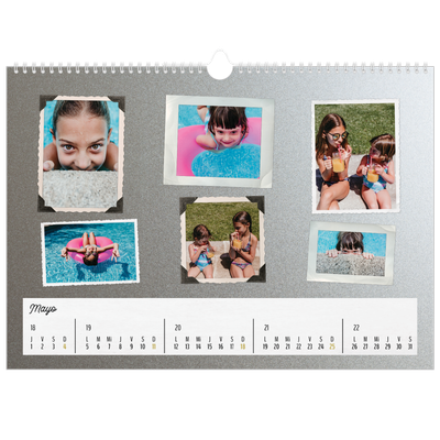 Calendario A3 horizontal — Colección de fotos [portada]
