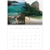 Calendario personalizado doble A4 — Serif sencillo [Febrero]