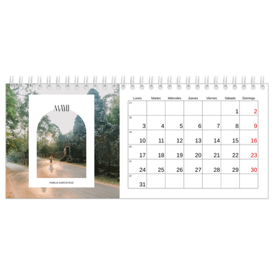 Calendarios de mesa — El arco abierto [Mayo]