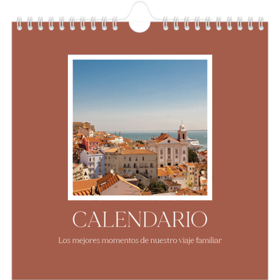 Calendarios Cuadrados — Colores clásicos [portada]