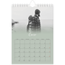 Calendario personalizado A5 — Verde bruma [Enero]