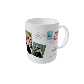 Tazas personalizadas — Correo navideño