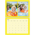Calendario personalizado doble A4 — Brillante y llamativo [Abril]
