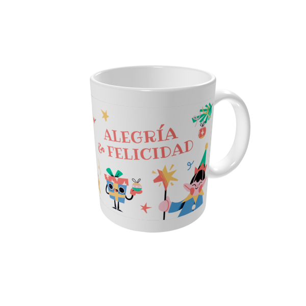 Tazas personalizadas — Cartoon Christmas